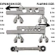 Trusa de Bercuit 10 Piese CT-278 Largit Taiat Tevi Conducte Frana