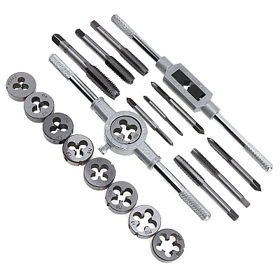 Trusa 20 filiere M3-M12 si tarozi 3-12mm Trusa 20 filiere M3-M12 si tarozi 3-12mm