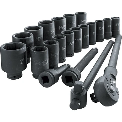 Trusa 20 tubulare cu antrenor Camion 3/4" Trusa 20 tubulare cu antrenor Camion 3/4"