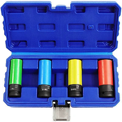 Trusa 4 tubulare cu protectie COLORATA pentru prezoane masura 17 19 21 22 mm Trusa 4 tubulare cu protectie COLORATA pentru prezoane masura 17 19 21 22 mm
