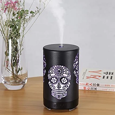 UB Umidificator cu Ultrasunete 100ml Cap de Mort Design
