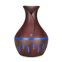 Umidificator de Aer 130ml LED DARK WOOD HUS 02-5 Difuzor