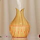 Umidificator de Aer 130ml LED LIGHT WOOD HUS 02-3 Difuzor Umidificator de Aer 130ml LED LIGHT WOOD HUS 02-3 Difuzor