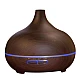 Umidificator de Aer 300ml LED DARK WOOD HUS 02-1 Difuzor Umidificator de Aer 300ml LED DARK WOOD HUS 02-1 Difuzor