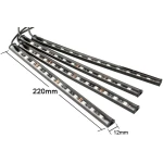 Benzi Ambientale 12LED Auto 8 Culori Telecomanda  