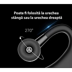 Casca Bluetooth S109 BUSINESS Negru Casca Bluetooth S109 BUSINESS Negru