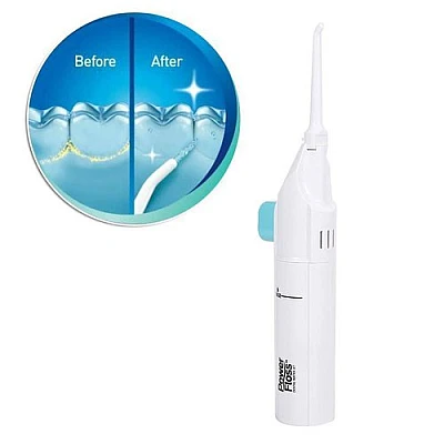 Set 2 x Irigator Bucal pentru Curatare Dentara Power Floss Set 2 x Irigator Bucal pentru Curatare Dentara Power Floss