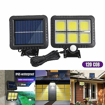UB Proiector SOLAR 10W 6 CASETTE COB SL-F120 Senzor de lumina si miscare MK UB Proiector SOLAR 10W 6 CASETTE COB SL-F120 Senzor de lumina si miscare MK