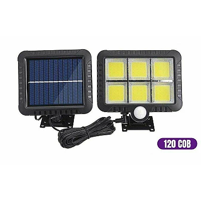UB Proiector SOLAR 10W 6 CASETTE COB SL-F120 Senzor de lumina si miscare MK UB Proiector SOLAR 10W 6 CASETTE COB SL-F120 Senzor de lumina si miscare MK