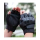 Manusi Biker L NEGRE Jumatate de deget Manusi Biker L NEGRE Jumatate de deget