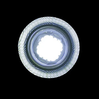Set 2 Proiectoare 76 mm Angel Eyes cu LED DRL Lumina Alba Set 2 Proiectoare 76 mm Angel Eyes cu LED DRL Lumina Alba