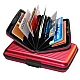 E-Charge Wallet ROSU Portofel Carduri si Incarcator Baterie Externa 2in1