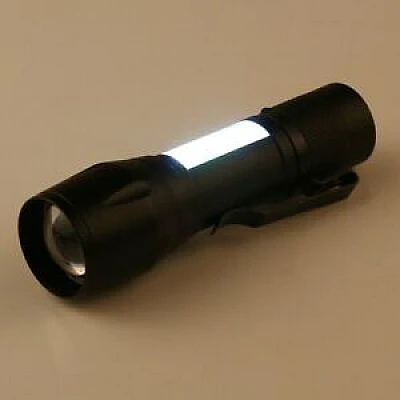 Mini lanterna C812 cu 3 trepte iluminare si USB Mini lanterna C812 cu 3 trepte iluminare si USB