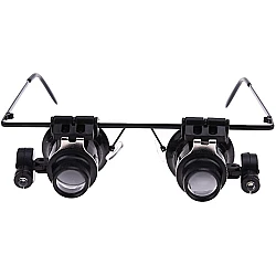 Ochelari Cu Lentile Microscop 20x Si LED