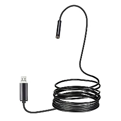 Endoscop PC cablu 5 metri Camera waterproof Universala Slim pentru Inspectie Auto 