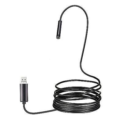 Endoscop PC cablu 5 metri Camera waterproof Universala Slim pentru Inspectie Auto Endoscop PC cablu 5 metri Camera waterproof Universala Slim pentru Inspectie Auto