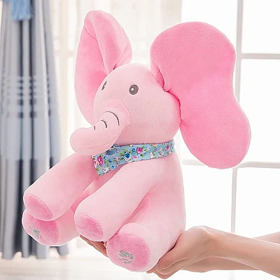 Elefant PINK interactiv Vorbeste Canta si Flutura urechile Elefant PINK interactiv Vorbeste Canta si Flutura urechile