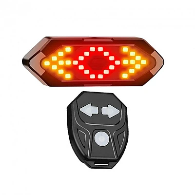 Semnalizare Bicicleta FY-1820 cu Telecomanda Wireless Semnalizare Bicicleta FY-1820 cu Telecomanda Wireless