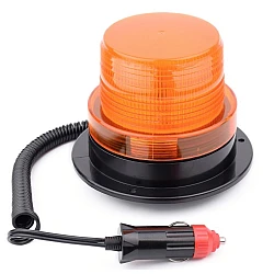 Girofar LED cu 1 faza prindere magnetica si fixa conectare 12V