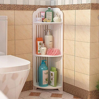 Organizator de colt bucatarie si baie 3 NIVELE Organizator de colt bucatarie si baie 3 NIVELE