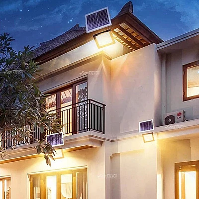 KIT Proiector 100w LED DIMABIL JORTAN cu Panou Solar INDIVIDUAL si Telecomanda KIT Proiector 100w LED DIMABIL JORTAN cu Panou Solar INDIVIDUAL si Telecomanda