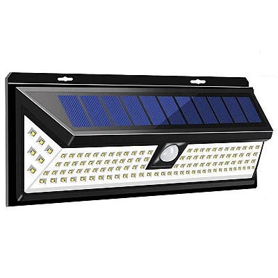 Lampa Solara Exterior 120 LED, senzor miscare, 1200 LM Lampa Solara Exterior 120 LED, senzor miscare, 1200 LM