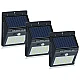 Set 3 Lampi BRIGHT 30 LED Solare cu senzor de miscare si lumina 1 mod ILUMINARE Set 3 Lampi BRIGHT 30 LED Solare cu senzor de miscare si lumina 1 mod ILUMINARE