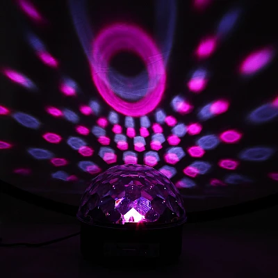 Glob Disco Cu Boxa Laser Club Cu Telecomanda, Bluetooth, Redare Audio Mp3