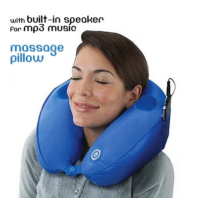 Perna masaj cu vibratii si muzica Neck Massage Pillow Perna masaj cu vibratii si muzica Neck Massage Pillow