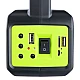 Kit solar CL-18 cu radio și lanternă 10W + 3 becuri Kit solar CL-18 cu radio și lanternă 10W + 3 becuri