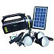 Kit solar CL-18 cu radio și lanternă 10W + 3 becuri Kit solar CL-18 cu radio și lanternă 10W + 3 becuri