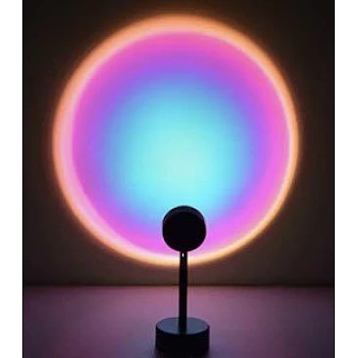 Lampa Atmosfera Violet SUNSET lamp alimentare USB Lampa Atmosfera Violet SUNSET lamp alimentare USB