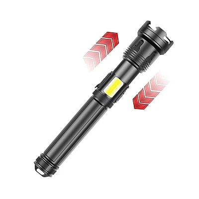 Lanterna cu Led si Acumulator F226-P120 Metalica cu Led P120 Puternic Iluminare de Urgenta si Functie Power Bank Lanterna cu Led si Acumulator F226-P120 Metalica cu Led P120 Puternic Iluminare de Urgenta si Functie Power Bank