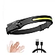 Set 2 Lanterna de cap cu senzor de miscare LED COB model YT-200 Set 2 Lanterna de cap cu senzor de miscare LED COB model YT-200
