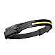 Lanterna de cap cu senzor de miscare LED COB model YT-200 Lanterna de cap cu senzor de miscare LED COB model YT-200