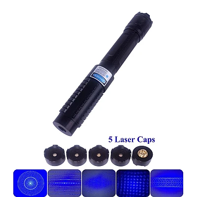 Laser pointer ALBASTRU  Putere 5000 mW 