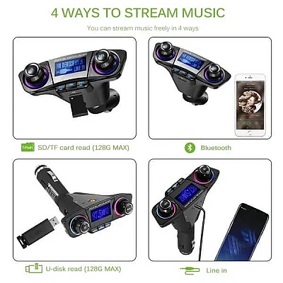 Modulator Auto Bluetooth Dublu A2DP 4.0+EDR Modulator Auto Bluetooth Dublu A2DP 4.0+EDR