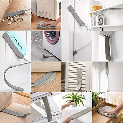 Mop subtire pentru curatarea prafului în spatiile inguste Mop subtire pentru curatarea prafului în spatiile inguste