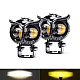 Proiector LED auto cu 2 FAZE putere 30W 6000K model bufnita Proiector LED auto cu 2 FAZE putere 30W 6000K model bufnita