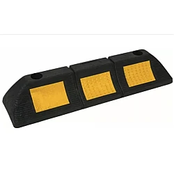 Opritor roti auto reflectorizant pentru parcare sau blocare roti
