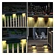 UB Set 4 Lampi solare pentru exterior gard/scari lumina calda UB Set 4 Lampi solare pentru exterior gard/scari lumina calda
