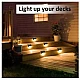 UB Set 4 Lampi solare pentru exterior gard/scari lumina calda UB Set 4 Lampi solare pentru exterior gard/scari lumina calda