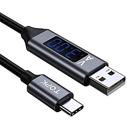Cablu USB C cu Display Digital incarcare telefon mobil 