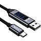 Cablu USB C cu Display Digital incarcare telefon mobil Cablu USB C cu Display Digital incarcare telefon mobil