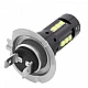 Set 2 becuri auto H7 15 LED/BEC putere 80W/ 8000lm Lumina alba temperatura 8000k Set 2 becuri auto H7 15 LED/BEC putere 80W/ 8000lm Lumina alba temperatura 8000k