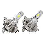 Set 2 Becuri auto H4 cu doua faze 12 LED SMD putere 80W temperatura 6000K