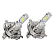 Set 2 Becuri auto H4 cu doua faze 12 LED SMD putere 80W temperatura 6000K Set 2 Becuri auto H4 cu doua faze 12 LED SMD putere 80W temperatura 6000K