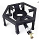 Arzator rotund (Pirostrie) exterior si interiordin fontadiametru 33cm cu 3 picioare