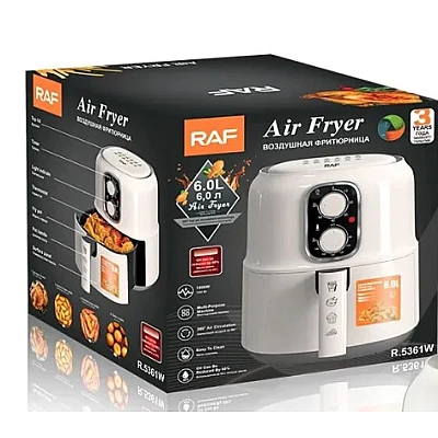 UB Friteuza cu Aer Cald RAF R5361W Air Fryer 1500W UB Friteuza cu Aer Cald RAF R5361W Air Fryer 1500W
