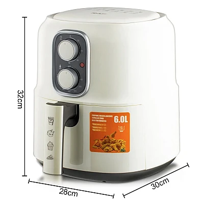 UB Friteuza cu Aer Cald RAF R5361W Air Fryer 1500W UB Friteuza cu Aer Cald RAF R5361W Air Fryer 1500W